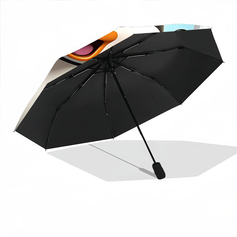 1pc Christmas Penguin Automatic Umbrella - Automatic Opening And Closing, Sturdy Iron Frame, Formal Occasions yy251018166
