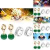 Dragon Ball Super Goku Black Accessories With Earrings And Ring For Anime Costume Parties