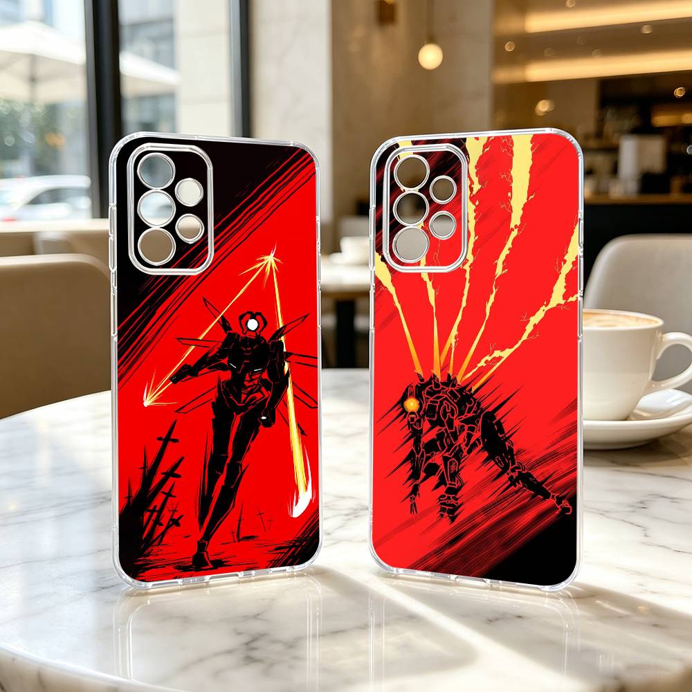 Игровой чехол U-ULTRAKILL-L для телефона Samsung S25,S24,S21,S22,S23,S30,Ultra,S20,Plus,Fe Прозрачный чехол
