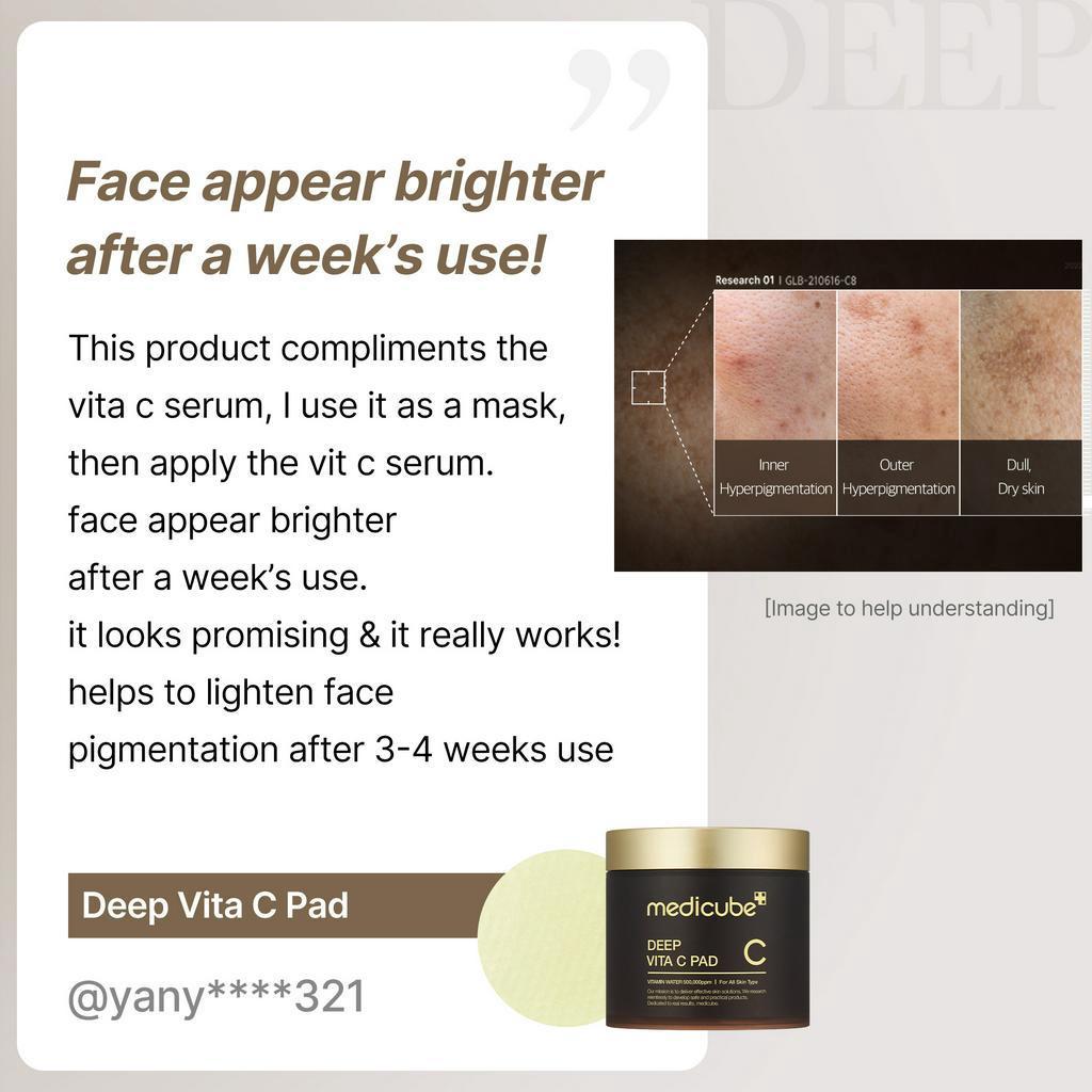 Medicube Дип Вита С Пад 150г (70 подушечек)