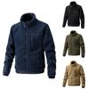 Men Winter Fleece Jacket Men Spring Casual Tactical Outwear Thick Warm Jacket