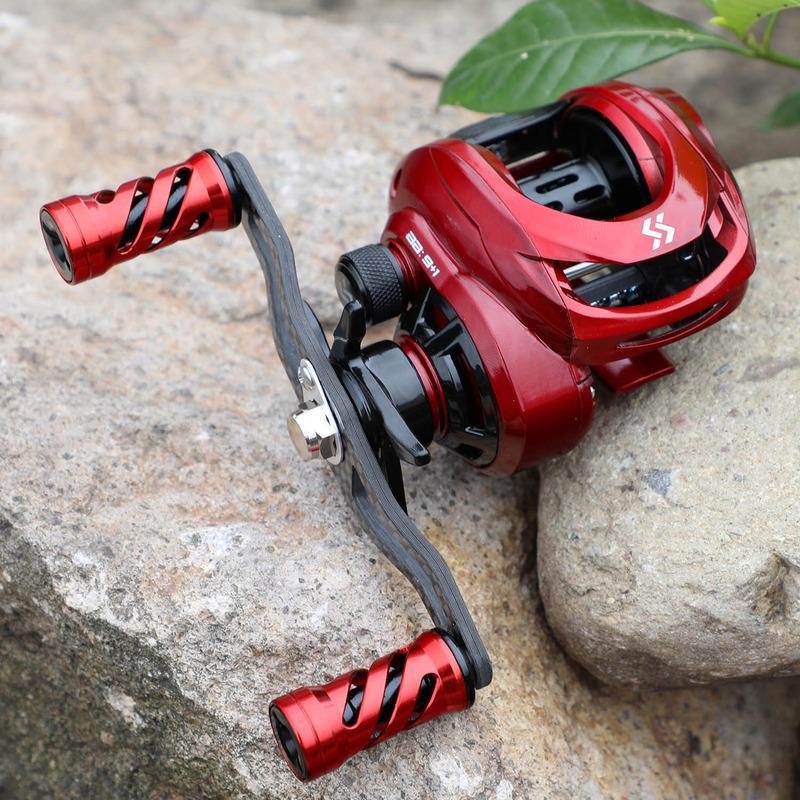 SOUGAYILANG Ручка рыболовной катушки Ручка из углеродного волокна для приманки Рыболовная катушка Рыболовные аксессуары