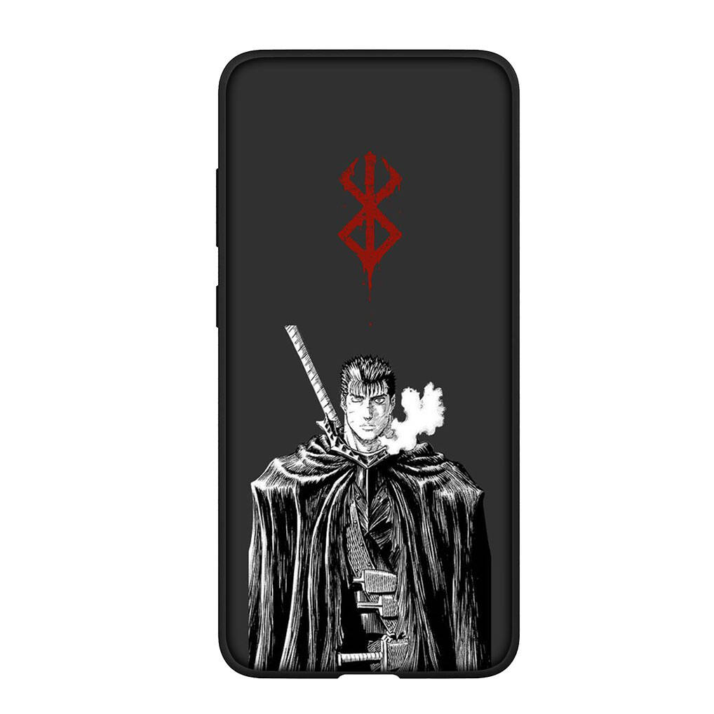 Для Samsung Galaxy S25 S24 S23 iPhone 17 16 15 Xiaomi Redmi Note 14 13 12 11 Plus Pro Max XR A37 A57 Чехол для телефона Комиксы Берсерк Гатс OPPO Huawei Обложка