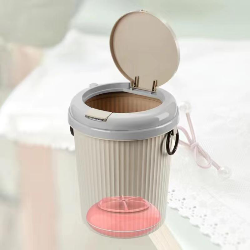 Мини-стиральная машина, быстрая очистка нижнего белья, трусов, носков, портативное умное эффективное ведро для стирки