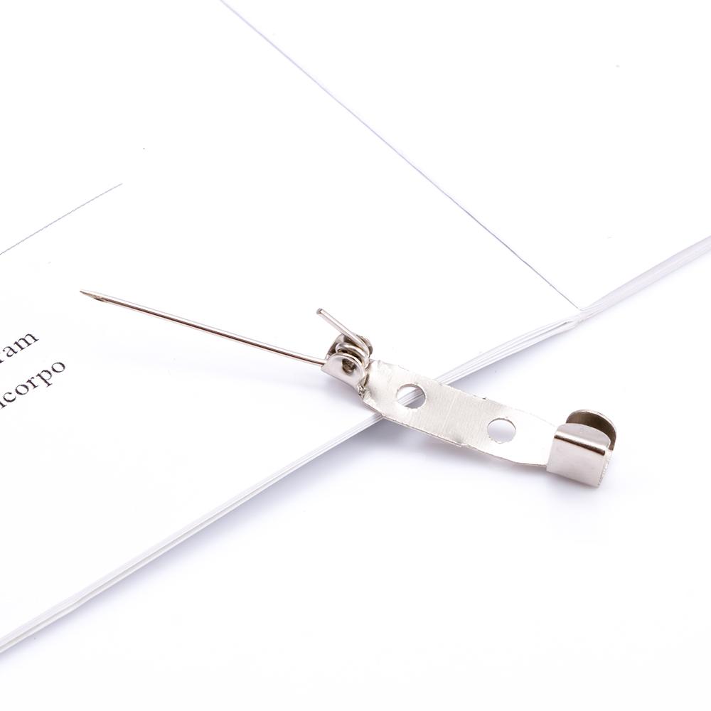 Белая брошь булавки 25 мм брошь вращающийся фиксатор брошь задняя часть булавка безопасная булавка брошь 25 мм фиксатор