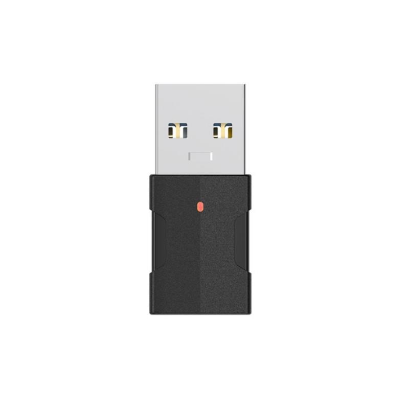 USB на USB Type C Адаптер OTG Конвертер Male to Female 10 Гбит/с Передача Данных со Светодиодным Индикатором для Телефонов Белый/Черный