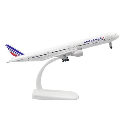 1/400 20см B777 Самолет Литье под давлением 777 Air France Модель Авиалайнера Симуляция Сплав Игрушки и Украшения Поделки Подарки Коллекционный
