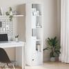 VidaXL Bookcase White 40x36x189 Cm Engineered Wood, Bookshelf, Book Holder, Book Support, Cabinet of 848241