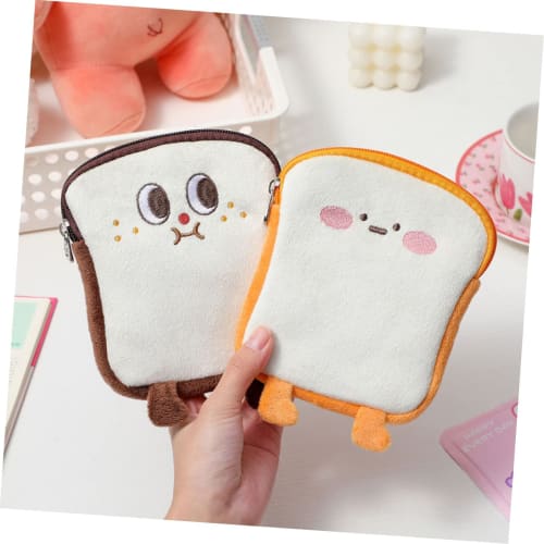 A Cute Storage Pouch In Various Colors. A Convenient Storage Bag.