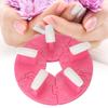 1 Set Nail Display Stand Detachable Smooth Edge Compact Size Reusable Present Nail Art Plastic Manicure Display Holders