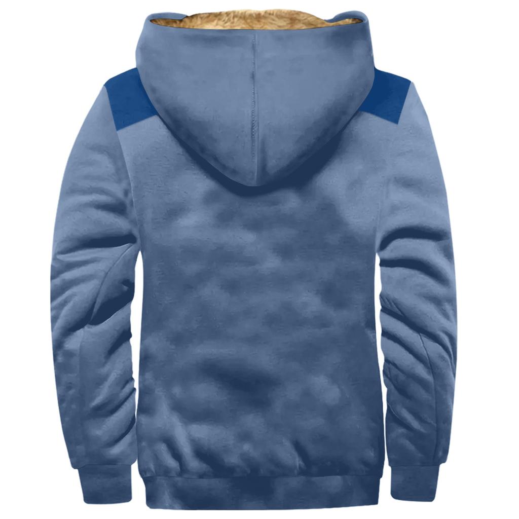 Мужская куртка с цветными блоками, мужская весенне-осенняя повседневная трендовая куртка на молнии с капюшоном