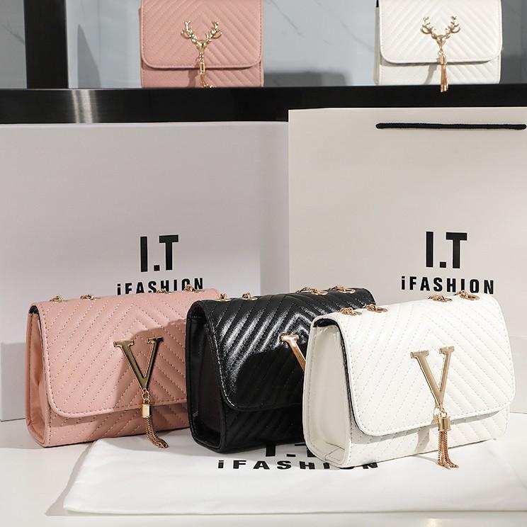 Элегантная женская сумка через плечо, модная корейская сумка через плечо, женские сумки из искусственной кожи