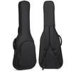 Yaonkaku 15mm Sponge Professional Electric Guitar Black 103x36x7cm Semi-Hard Case, Nylon,