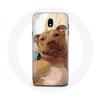 Case for Samsung Galaxy J7 2017 American Pit Bull Terrier Brown