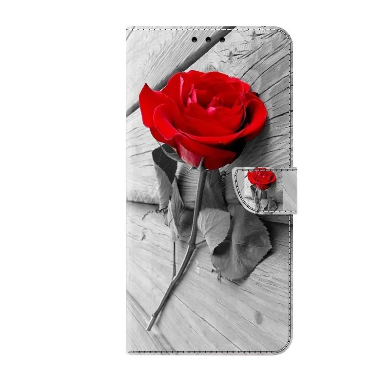 Чехол для POCO M8/PocoM8Pro для Xiaomi Poco M8 M 8 Pro Fundas Кошелек с рисунком обезьяны Флип-подставка Кожаные чехлы для телефона Обложка-книга Coque