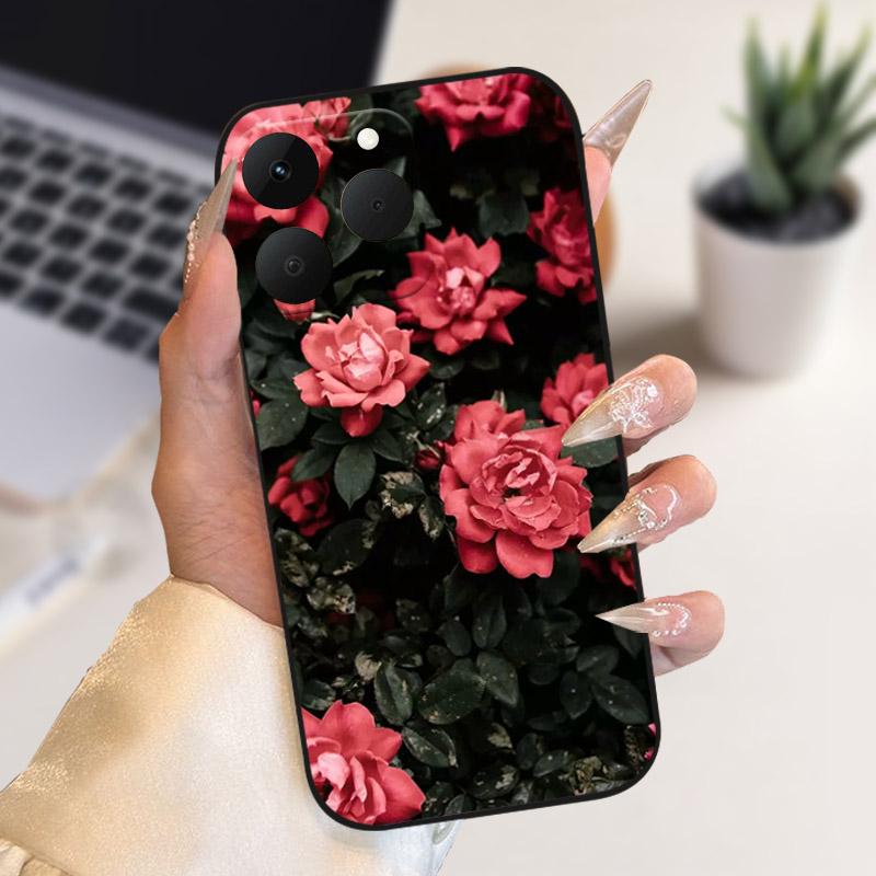 Case For Realme 15T Shockproof Silicone Soft TPU Back Cover For Realme 15 T Realme15T 5G Phone Cases 6.57" RMX5111 RMX5112 Funda