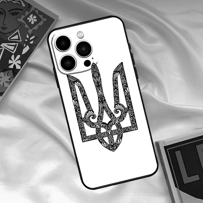 Ukraine Ornament Pattern Phone Case For iPhone 15 14 12 11 13 16 17 Pro Max 15 16 Plus 13 Mini 16e 17 Air Funda Cover