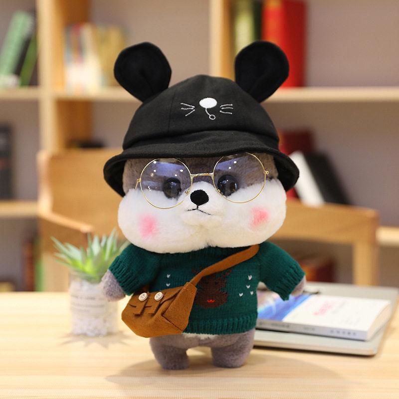 Куклы Ins Shiba Inu, милые тряпичные куклы, плюшевые игрушки, украшения для собак, подарок на день рождения для девочки