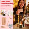 Candle Making Handmade Package, Wood Candle Wick Wood Wick Candle Manufacturing, DIY Crafts