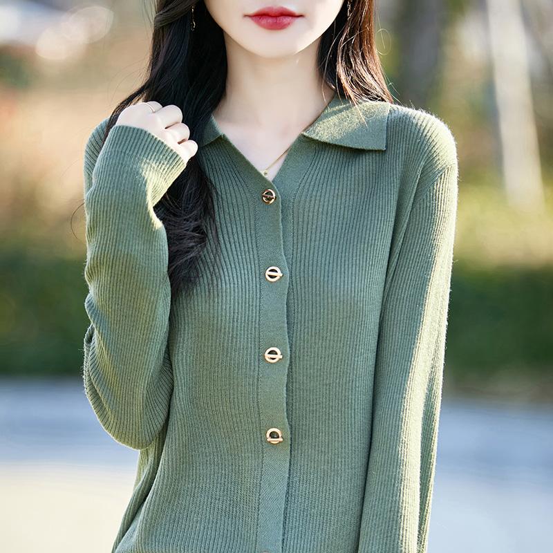 Женский легкий кардиган из 50% шерсти и 50% шелка Mulberry — универсальный трикотаж на все 4 сезона для комфорта и стиля в любое время года