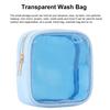 Прозрачная мини-косметичка, прозрачная косметичка на молнии, ПВХ, водонепроницаемая дорожная косметичка, органайзер, портмоне для женщин и девочек