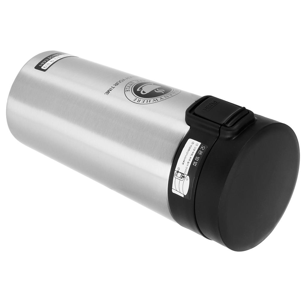 380ml Coffee Mug with Strainer Portable Thermal Cup Water Bottle for Home Office Travel