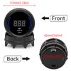 52mm Car Digital Voltmeters Water/Oil Temp Gauge Turbo Boost Gauge Exhaust Gas Temp EGT Meter Tachometer RPM for 4/6/8 Cylinder