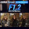 SIRUI Sniper 23mm Autofocus Wide Angle Camera Lens Lens, F1.2 APS-C (Z Mount, Silver)