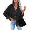 Autumn and Winter Women's Shirts Oversize Loose Casual Corduroy Shirt Women Long Sleeve Jacket Tops