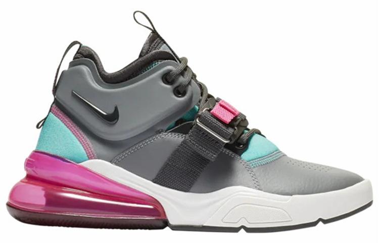 Kids' Sneakers Nike Air Force 270 Cool Grey Hyper Jade (GS) Cool Grey/Anthracite-Hyper Jade