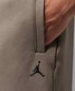 Nike Штаны Jordan Brooklyn Fleece Оверсайз с открытым низом M - Оливково-серый:Черный / Ib7238-040