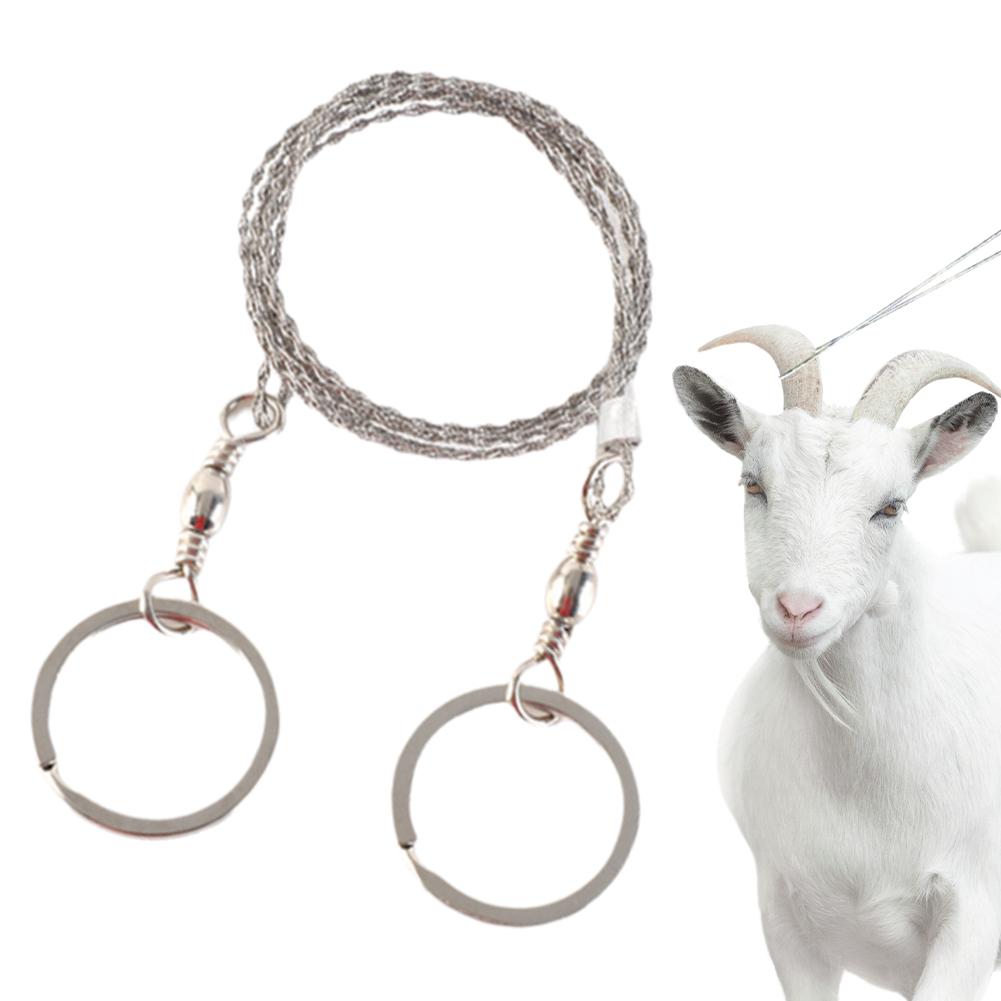 Ручная канатная пила для кемпинга и пешего туризма, портативная нержавеющая проволока для выживания, стальная пила для кемпинга A G0T4