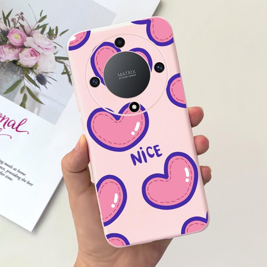 For Honor Magic 6 Lite 5G Case Stylish Art Painted Cover Soft TPU Phone Case For Honor Magic6 Lite 5G Coque Fundas 6.78'' Bumper