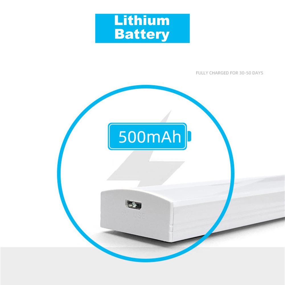 LED Cabinet Night Light USB Rechargeable Motion Sensor Closet Light Kitchen Bedroom Lighting Wall Lamp