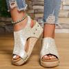 Fashion Summer Woman Shoes Sandals Non-Slip Shoes For Women Beach Women Shoe Wedge Sandals Ladies Outdoor Sandal Women Footwear Female