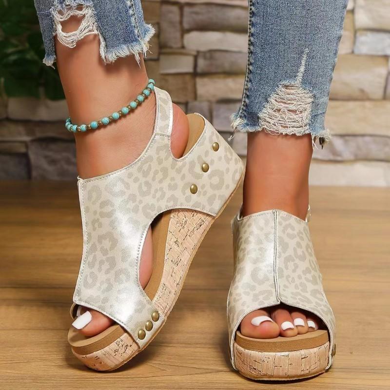 Fashion Summer Woman Shoes Sandals Non-Slip Shoes For Women Beach Women Shoe Wedge Sandals Ladies Outdoor Sandal Women Footwear Female
