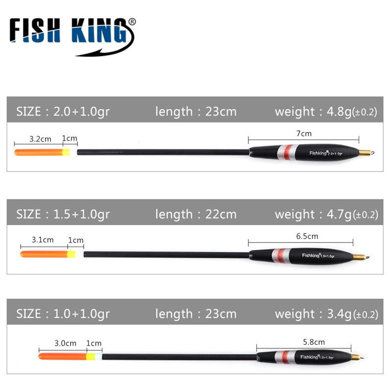 Ftk Fishing Mixd 3pcs Float Sized Barguzinsky Bobbers Set Stopper Vertical Buoy With Copper Ring