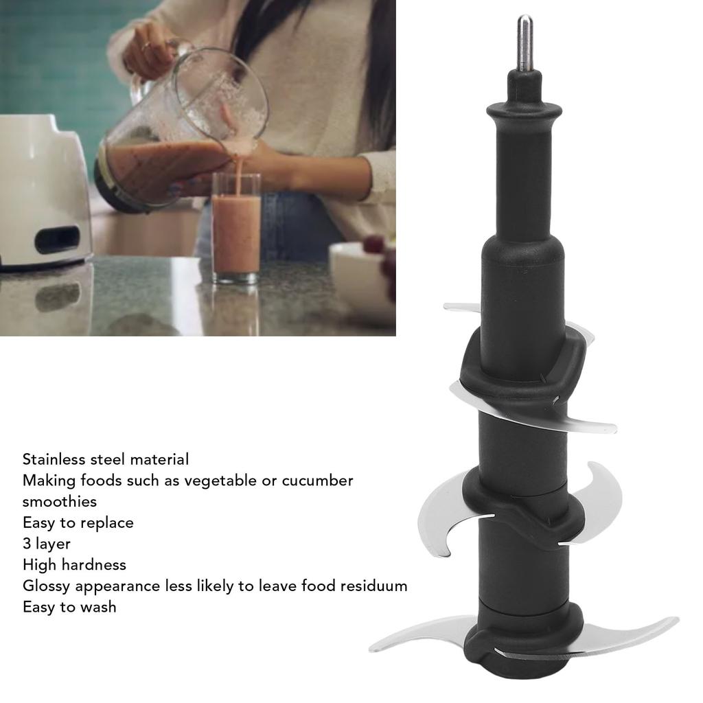 Блендер 6 лезвий Запасные части Подходят для кувшина 72 унции 63 унции 3-слойная нержавеющая сталь Профессиональные аксессуары
