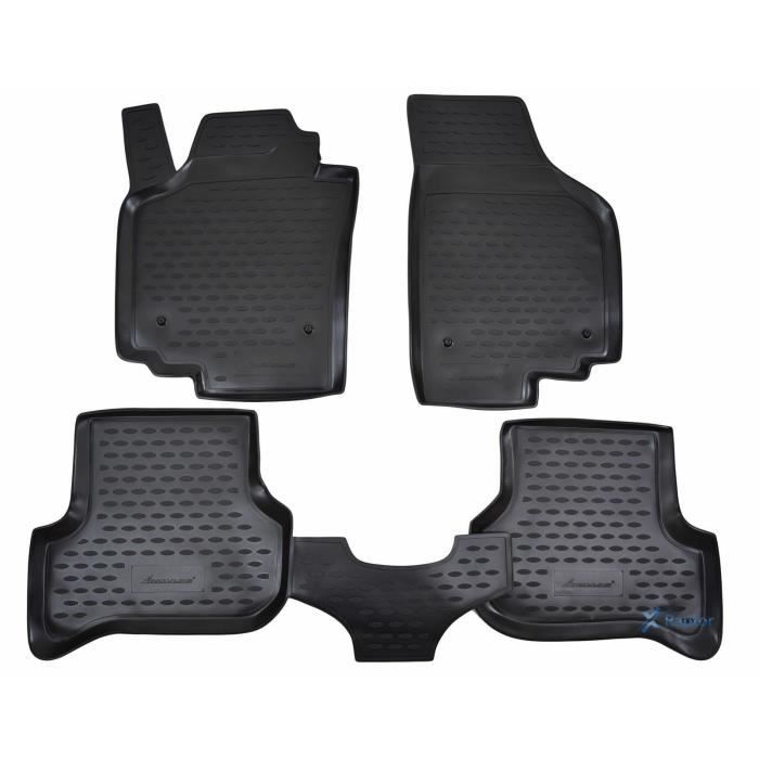 J&J AUTOMOTIVE | Tapis De Sol En Caoutchouc 3D Exclusive Pour Seat Altea 2004-2015