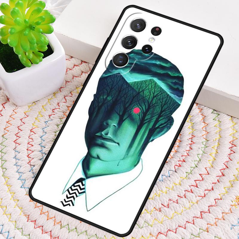 Чехол для телефона из ТПУ с изображением сериала Твин Пикс для Samsung Galaxy note 10 pro S26 S25 S24 S23 S22 Ultra Plus S21 FE S20 Ударопрочный чехол