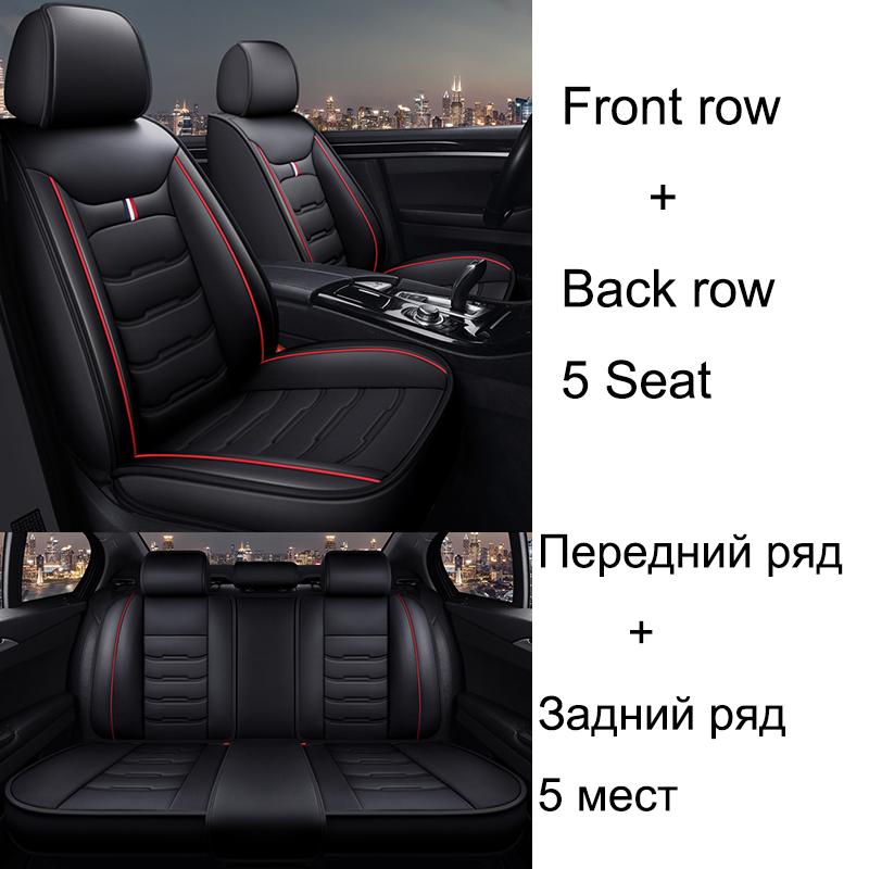 Универсальные чехлы на сиденья автомобиля для MAZDA 3 CX-5 2 5 6 CX-3 CX-4 CX-7 CX-9 MX-5 RX-8 Автомобильные аксессуары Детали интерьера
