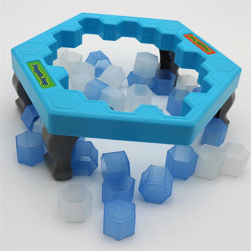 Спасите пингвина в ловушке, ледокол, молоток, семейная забавная настольная игра