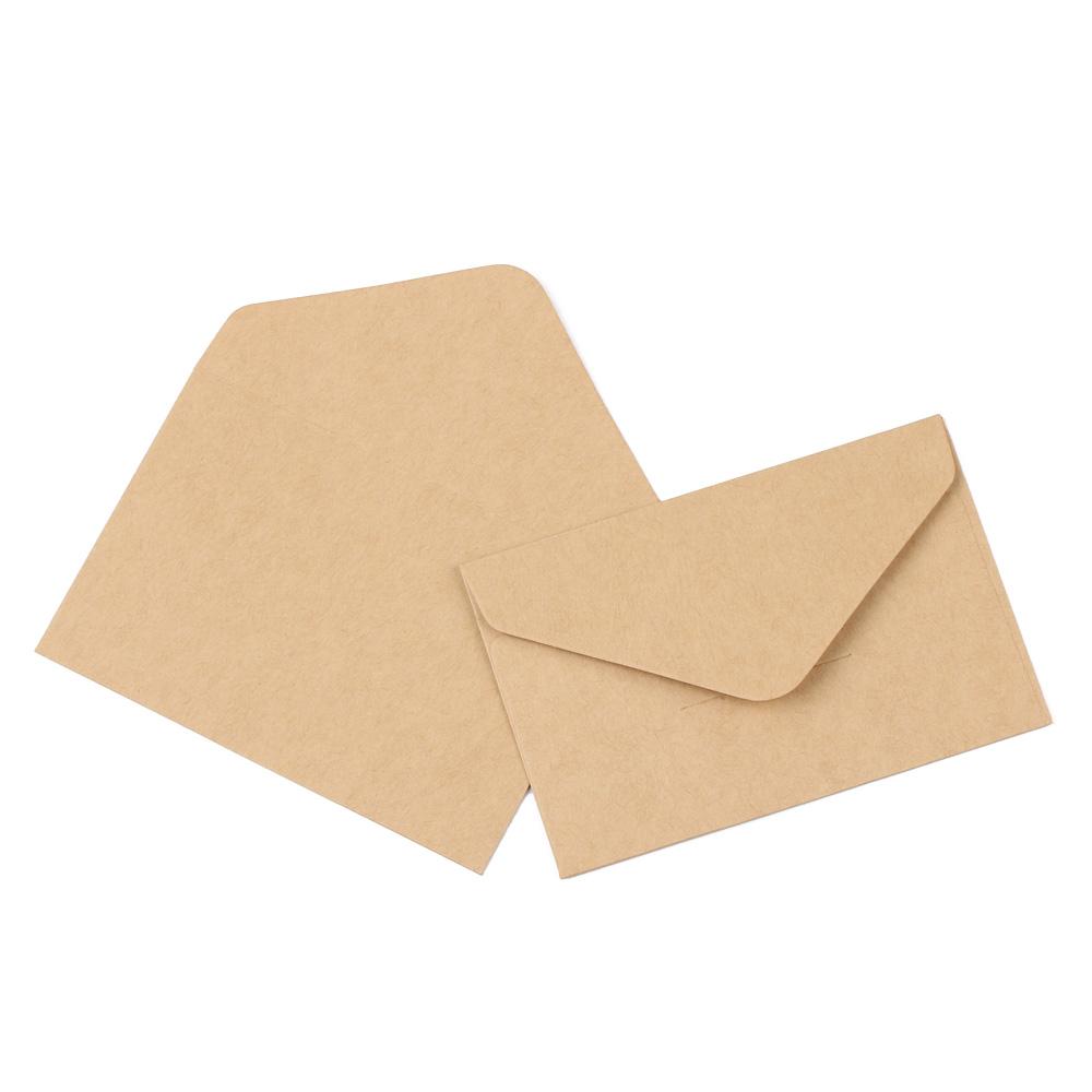 Канцелярские принадлежности Мини-серия Хранение визитных карточек Крафт-бумага Western Envelope Paper Mailer