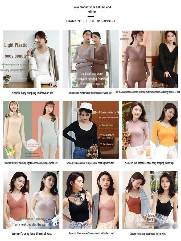 Женский термотоп из бамбукового волокна с высоким воротником и длинными рукавами