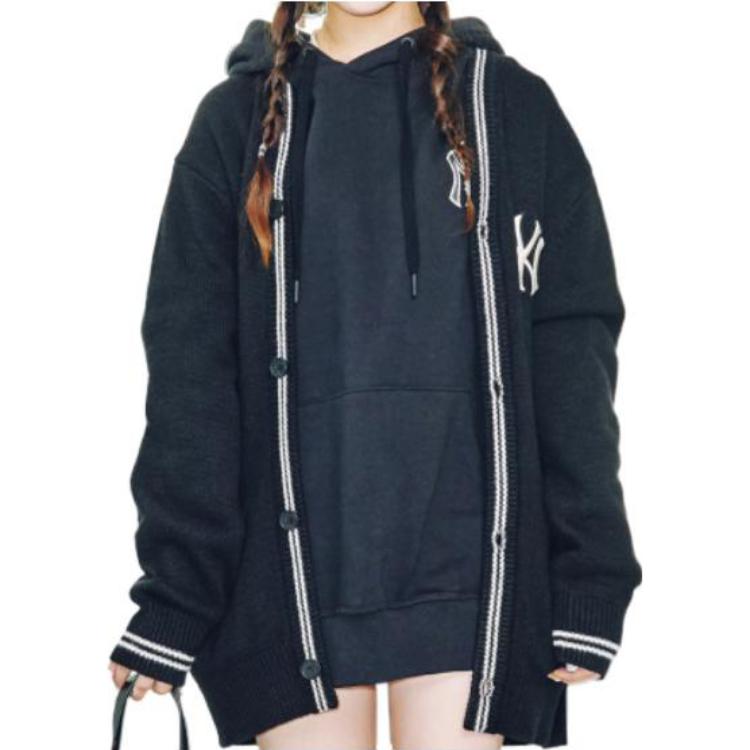 MLB Sweatshirts Unisex Black Hooded Moderate Other 3AHDB0326-50BKS