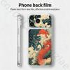 Милый мультяшный лисенок Для iPhone 17 pro Max /17 pro Полное покрытие Наклейка Skin Wrap 3D Цветная Задняя защитная пленка-наклейка