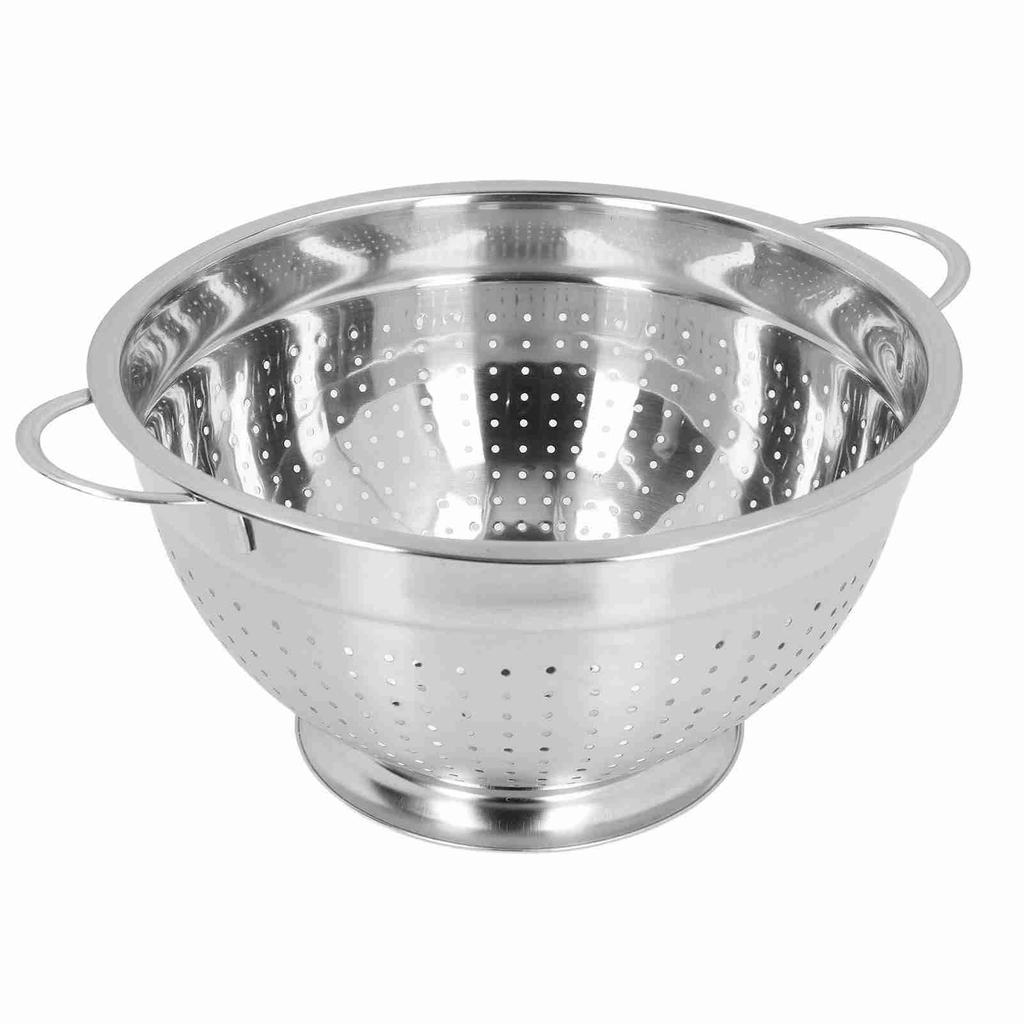 Корзина-дуршлаг для фруктов Многоцелевая из нержавеющей стали для овощей и фруктов Кухонная миска-дуршлаг для пасты, фруктов, лапши