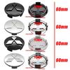 4Pcs 60mm Car Wheel Center Hub Caps Cover For Mitsubishi Ralliart Lancer 10 Asx Outlander Asx Pajero Sport L200 Auto Accessories
