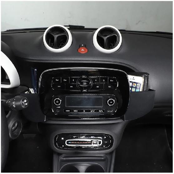 Органайзер-бокс для центральной консоли автомобиля для Mercedes Smart 453 Fortwo Forfour 2015-2019 Контейнер-бокс для хранения Аксессуары