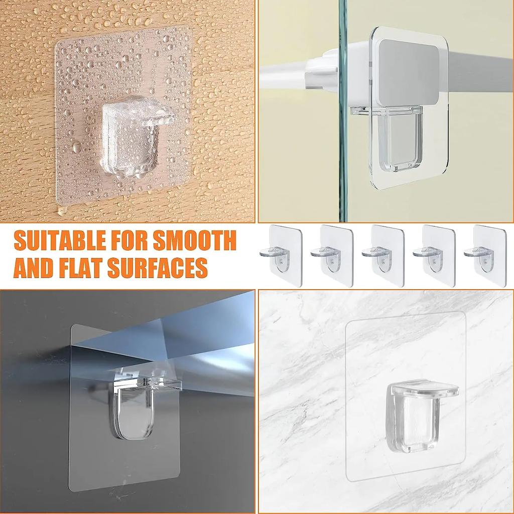 8/16 шт. опорные штифты для полок, клейкие зажимы для полок, прочные штифты для перегородок для кухонного шкафа, книжных полок, кронштейнов для шкафа, вагонки